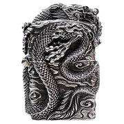Japanese dragon sterling silver lighter